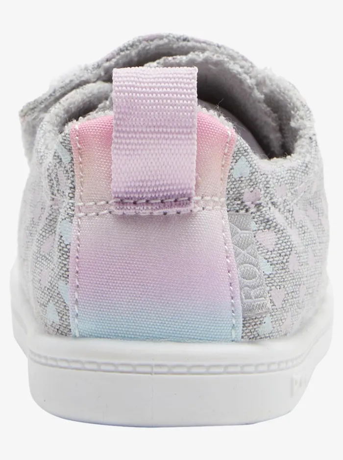 Roxy Shoes and Sandals Toddler039s Bayshore Shoes Grey White 8211 Women