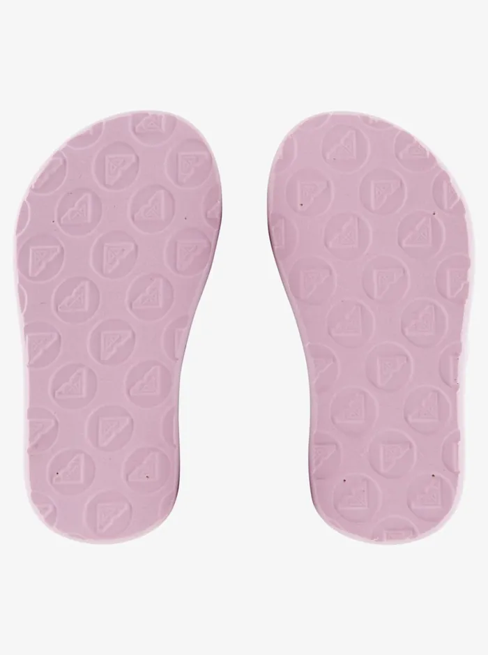 Roxy Shoes and Sandals Toddler039s Vista Loreto Sandals Whitelavender 8211 Women
