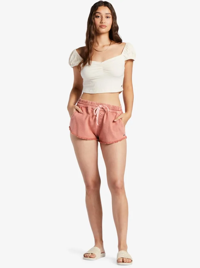 Roxy Shorts Scenic Route Elastic Shorts Cedar Wood 8211 Women