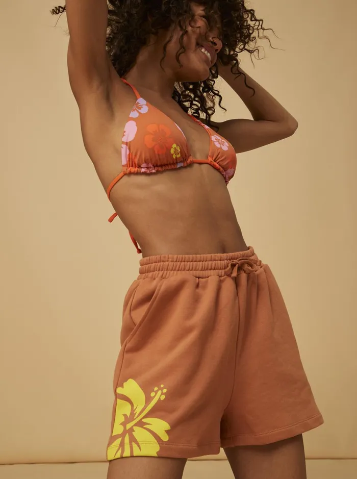 Roxy Shorts SurfKindKate Sweat Shorts Sunburn 8211 Women