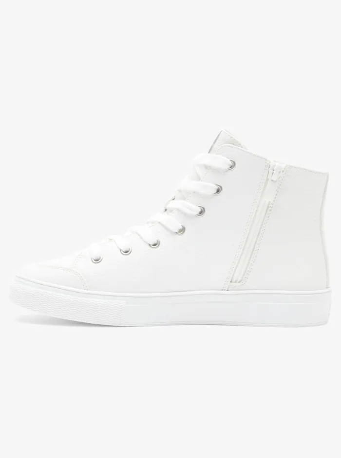 Roxy Sneakers Coastal Cruisin MidTop Shoes White 8211 Women