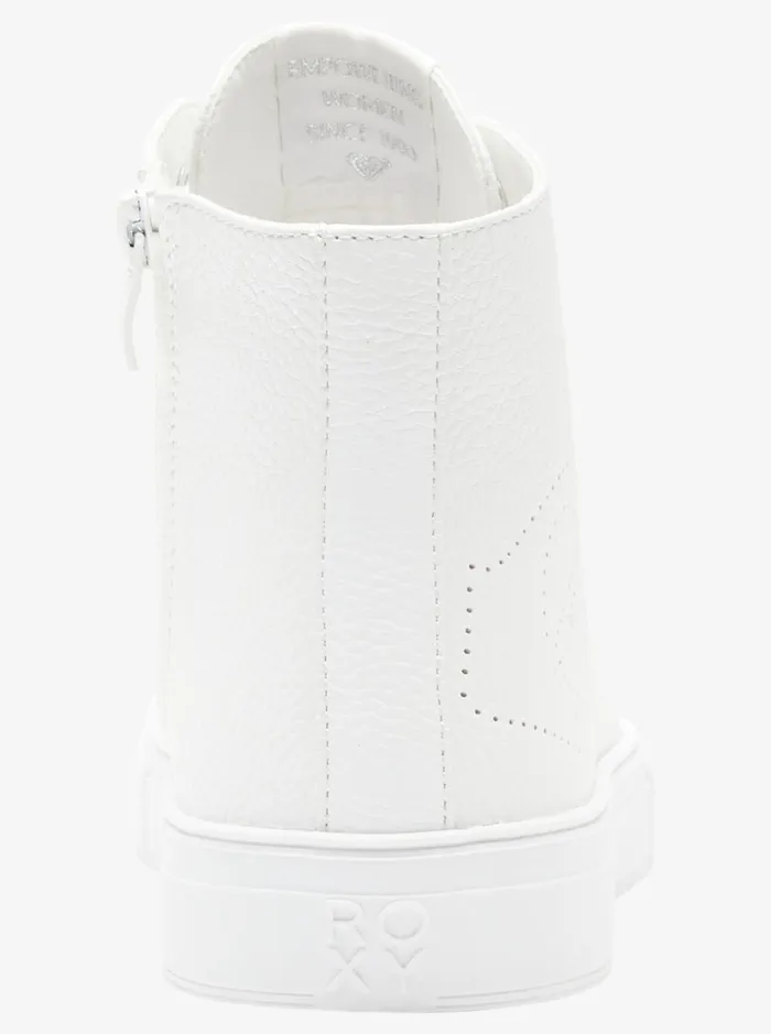 Roxy Sneakers Coastal Cruisin MidTop Shoes White 8211 Women