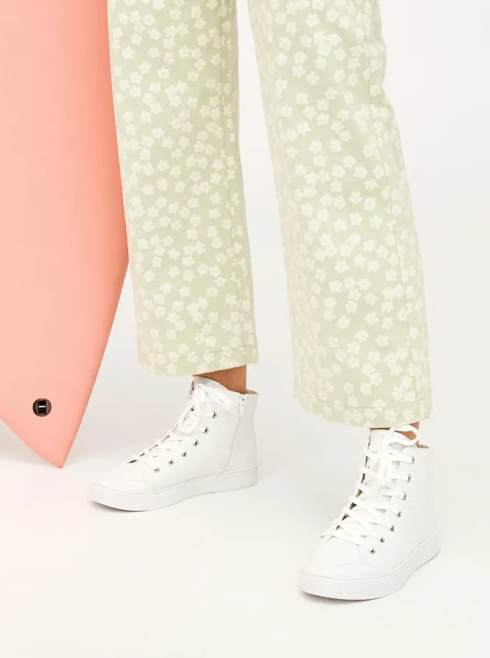Roxy Sneakers Coastal Cruisin MidTop Shoes White 8211 Women