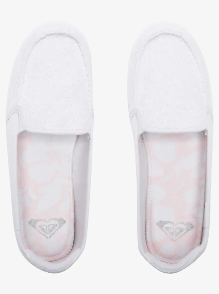 Roxy Sneakers Minnow SlipOn Shoes Whitewhite 8211 Women