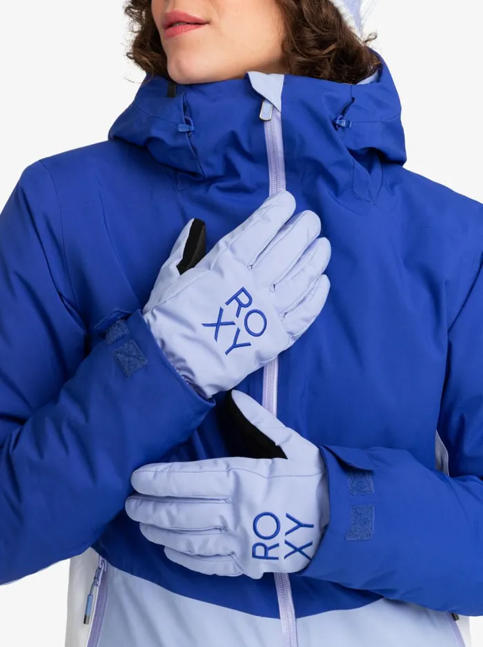 Roxy Snow Accessories Freshfield Technical SnowboardSki Gloves Easter Egg 8211 Women Roxy Snow Accessories Freshfield Technical SnowboardSki Gloves Easter Egg 8211 Women
