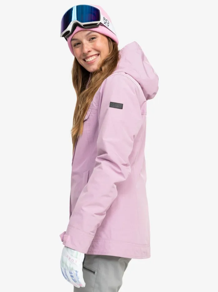 Roxy Snow Jackets Billie Technical Snow Jacket Pink Frosting 8211 Women