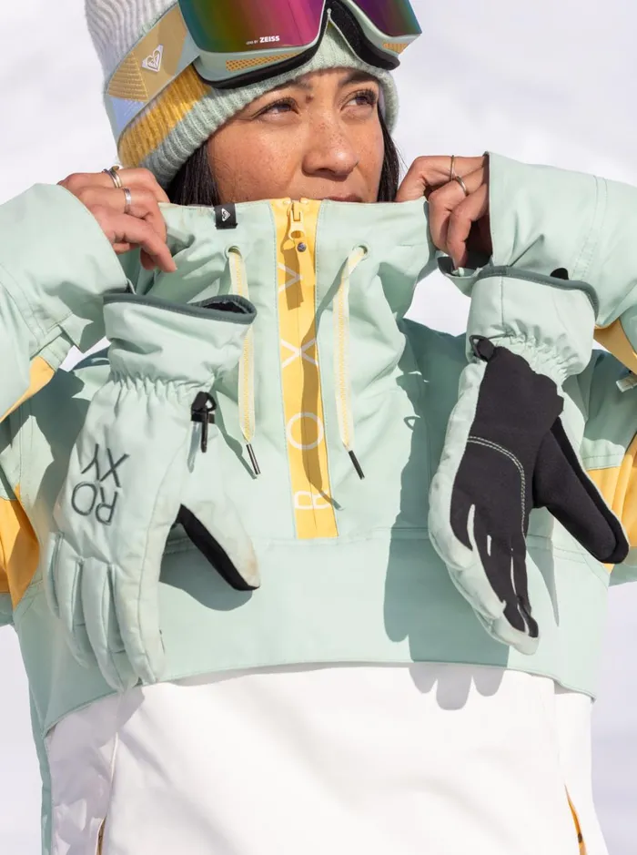 Roxy Snow Jackets Shelter Technical Snow Jacket Cameo Green 8211 Women