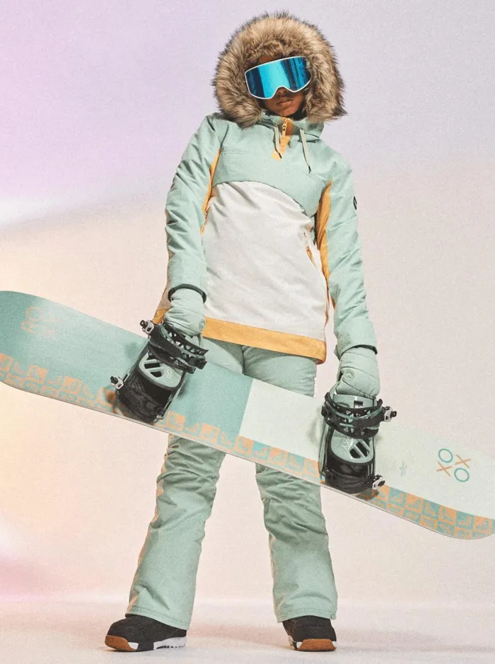 Roxy Snow Jackets Shelter Technical Snow Jacket Cameo Green 8211 Women