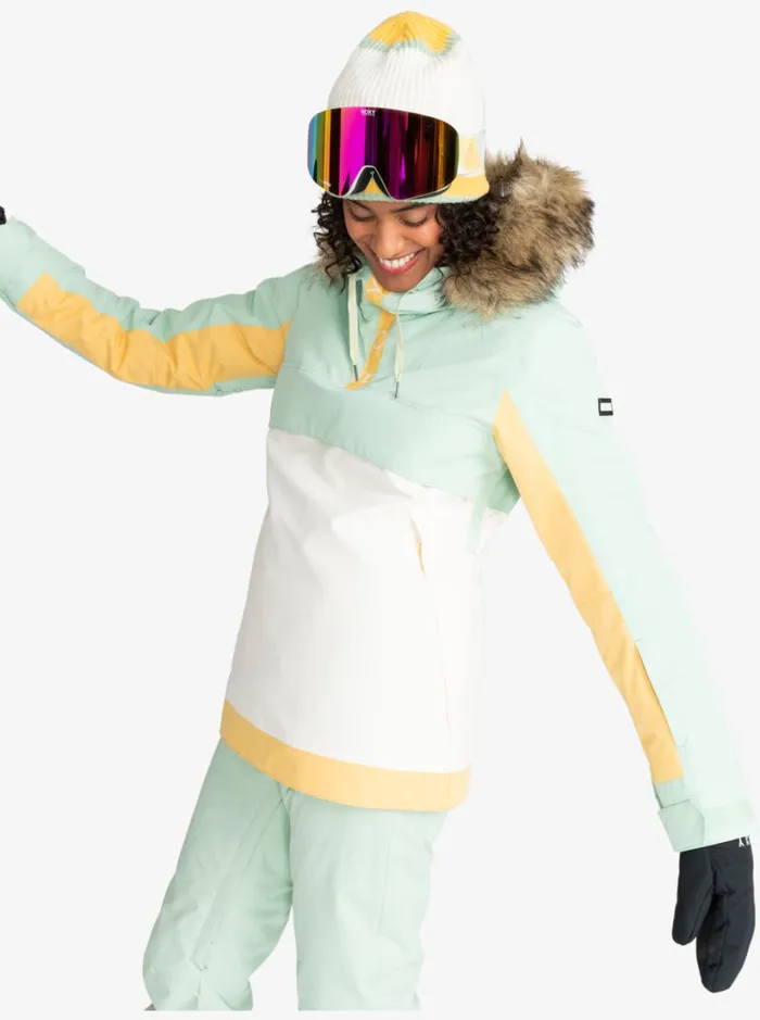 Roxy Snow Jackets Shelter Technical Snow Jacket Cameo Green 8211 Women