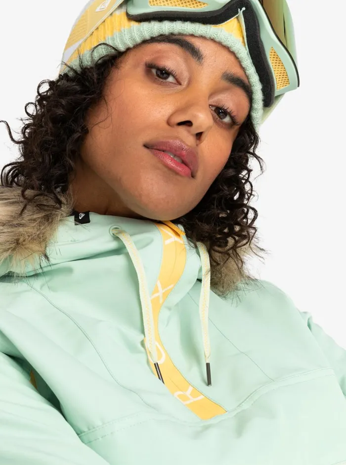 Roxy Snow Jackets Shelter Technical Snow Jacket Cameo Green 8211 Women