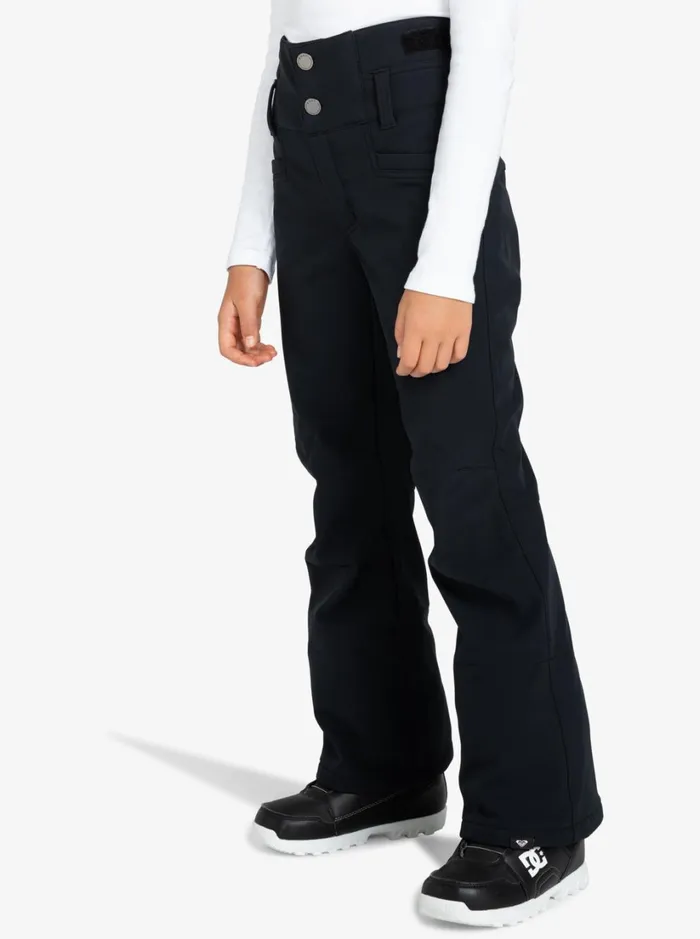 Roxy Snow Pants Girl039s 416 Rising High Technical Snow Pants True Black 8211 Women