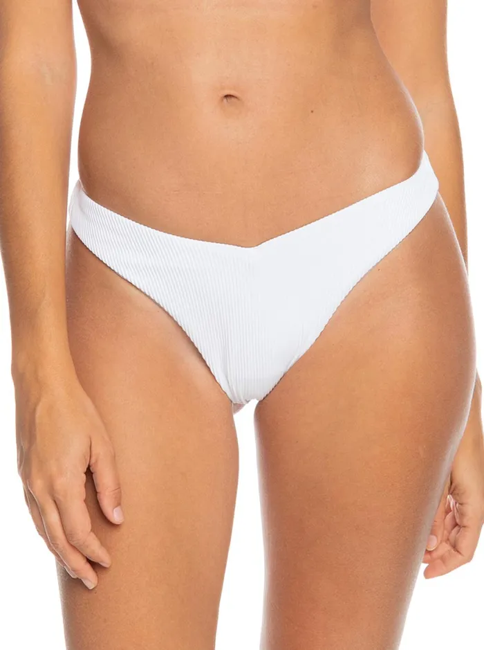 Roxy Swimsuits Roxy Love Cheeky Bikini Bottoms Bright White 8211 Women