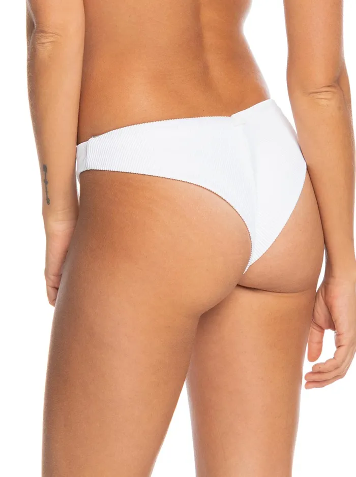 Roxy Swimsuits Roxy Love Cheeky Bikini Bottoms Bright White 8211 Women