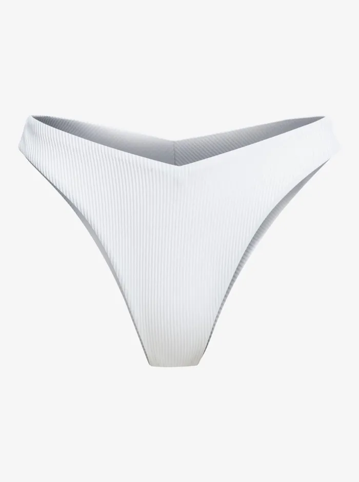 Roxy Swimsuits Roxy Love Cheeky Bikini Bottoms Bright White 8211 Women