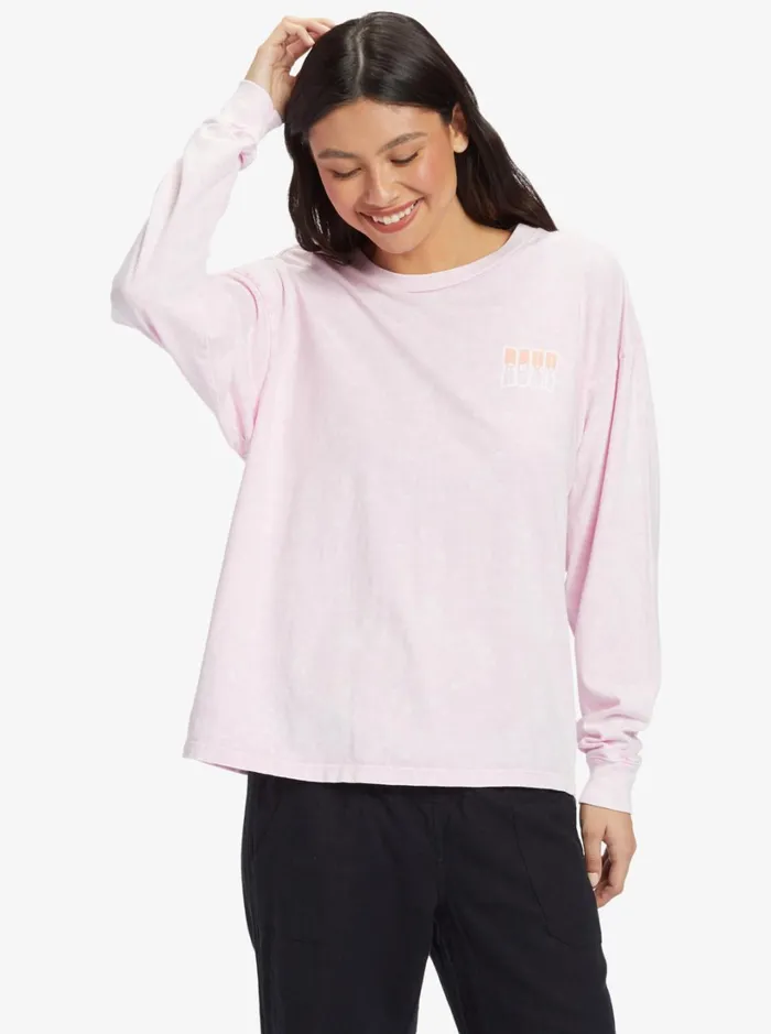 Roxy Tees and Tanks Wavy Daze Olst TShirt Pirouette 8211 Women