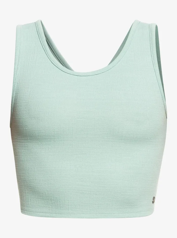 Roxy Tops Good Keepsake Crop Top Blue Surf 8211 Women