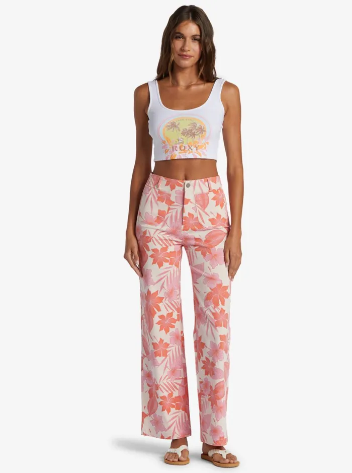 Roxy Tops Haleiwa Moments Dive In Tank Top Snow White 8211 Women