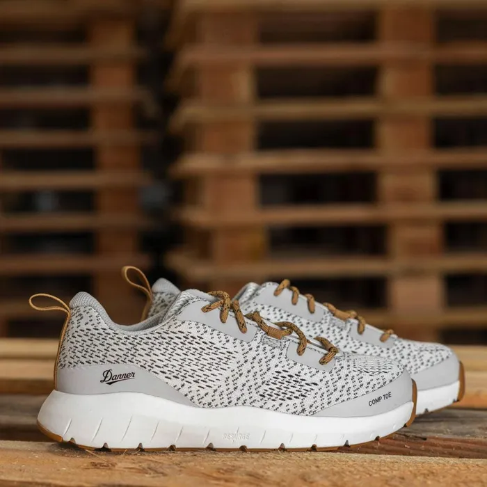 Run Time 3 GrayWhite Composite Toe NMT Women Danner Shoes