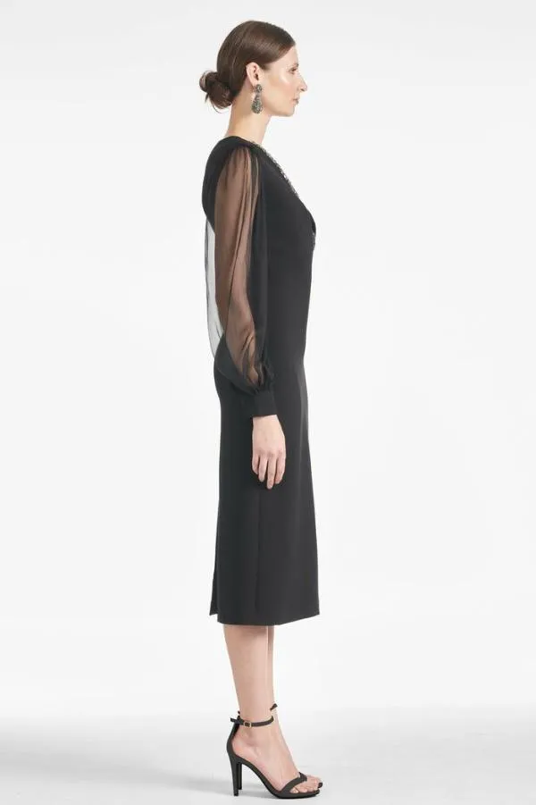 Sachin and Babi Alanz Dress 8211 Black Black Women Midi