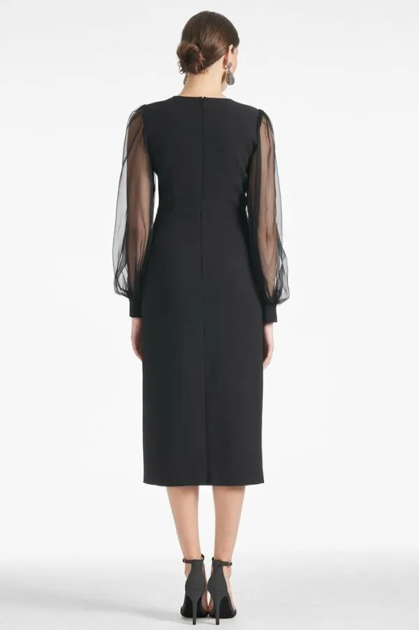 Sachin and Babi Alanz Dress 8211 Black Black Women Midi