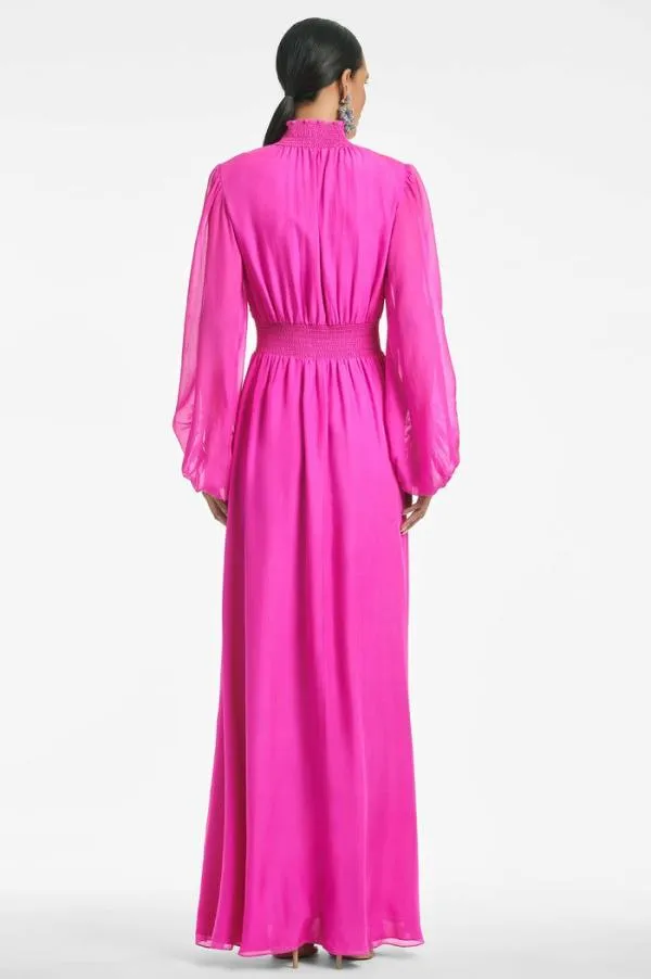 Sachin and Babi Beatrix Gown 8211 Fuchsia Fuchsia Women Plus Sizes