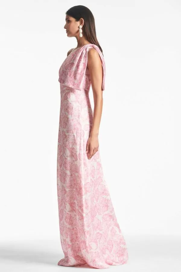 Sachin and Babi Chelsea Gown 8211 Rouge Damask Rose Rouge Damask Rose Women Plus Sizes