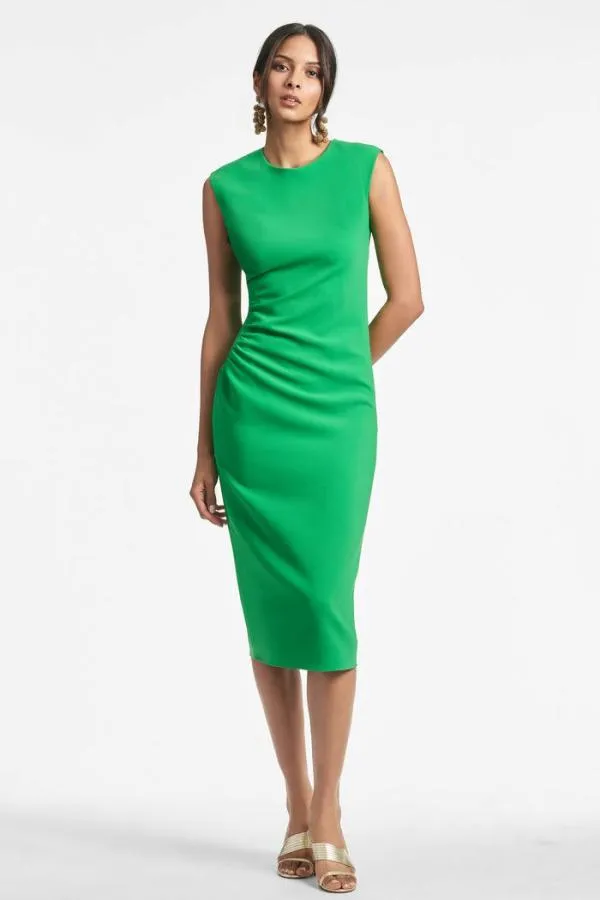 Sachin and Babi Diana Dress 8211 Kelly Green Kelly Green Women Midi