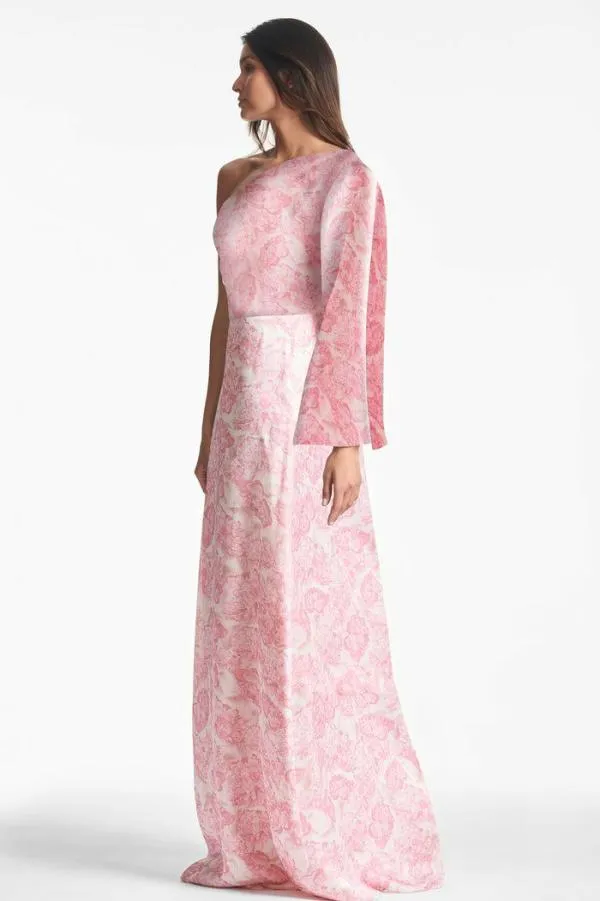 Sachin and Babi Keely Gown 8211 Rouge Damask Rose Rouge Damask Rose Women Plus Sizes
