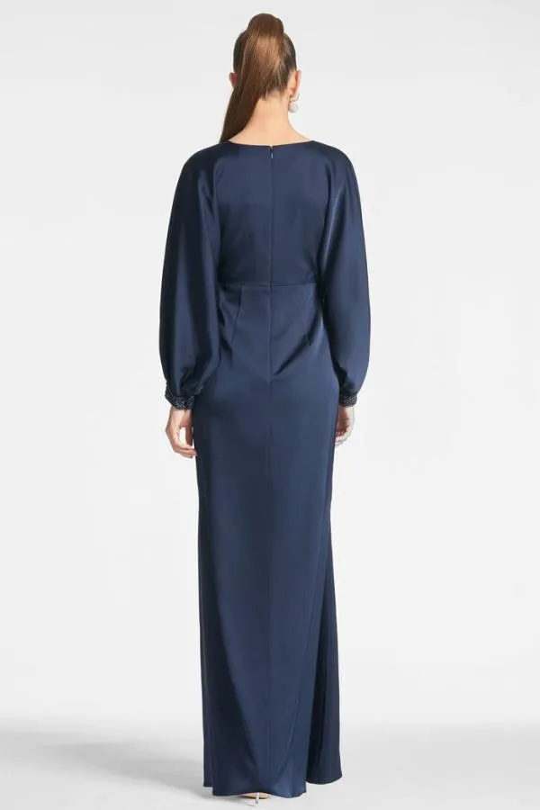 Sachin and Babi Maia Gown 8211 Midnight Midnight Women Plus Sizes