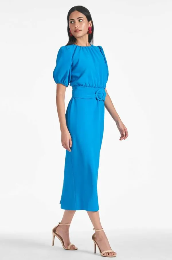 Sachin and Babi Rebecca Dress 8211 Azure Azure Women Plus Sizes