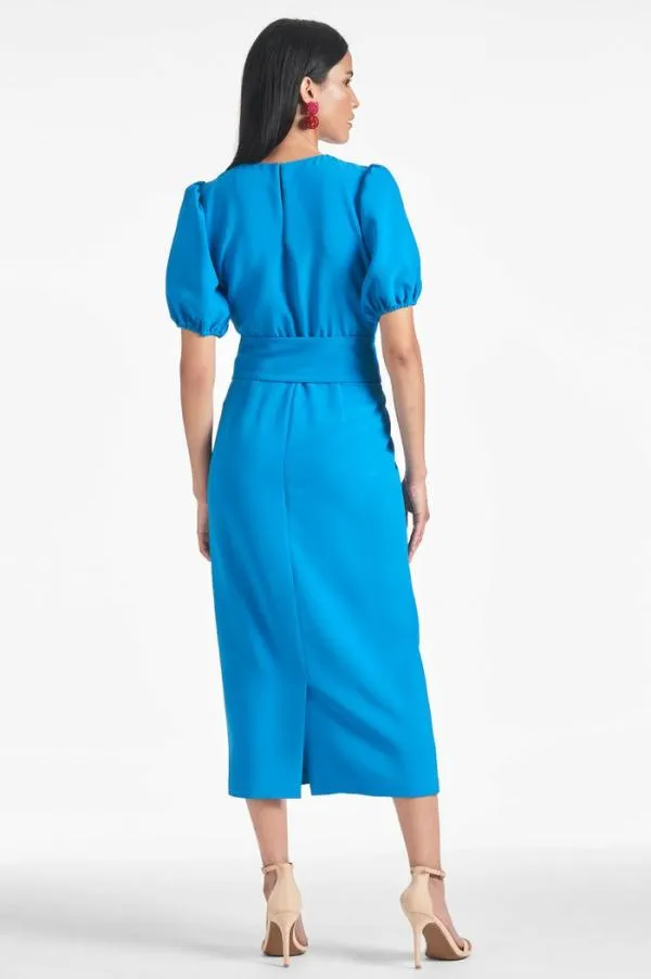 Sachin and Babi Rebecca Dress 8211 Azure Azure Women Plus Sizes