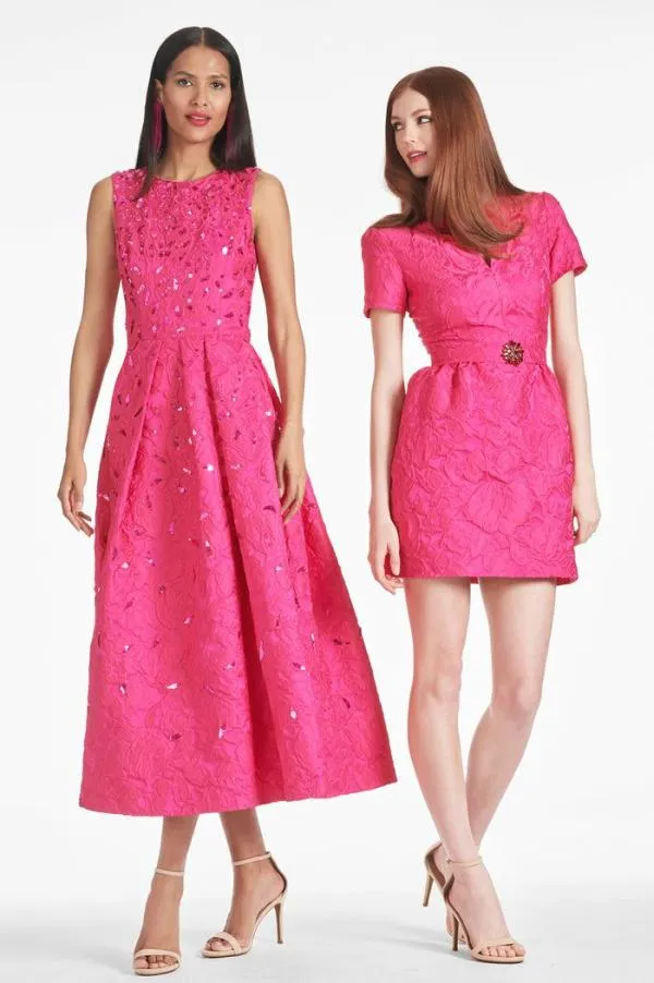 Sachin and Babi Rue Dress 8211 Fuchsia Fuchsia Women Aline