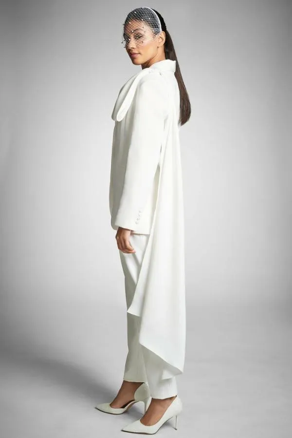 Sachin and Babi Viveca Blazer 8211 Ivory Ivory Women Jackets