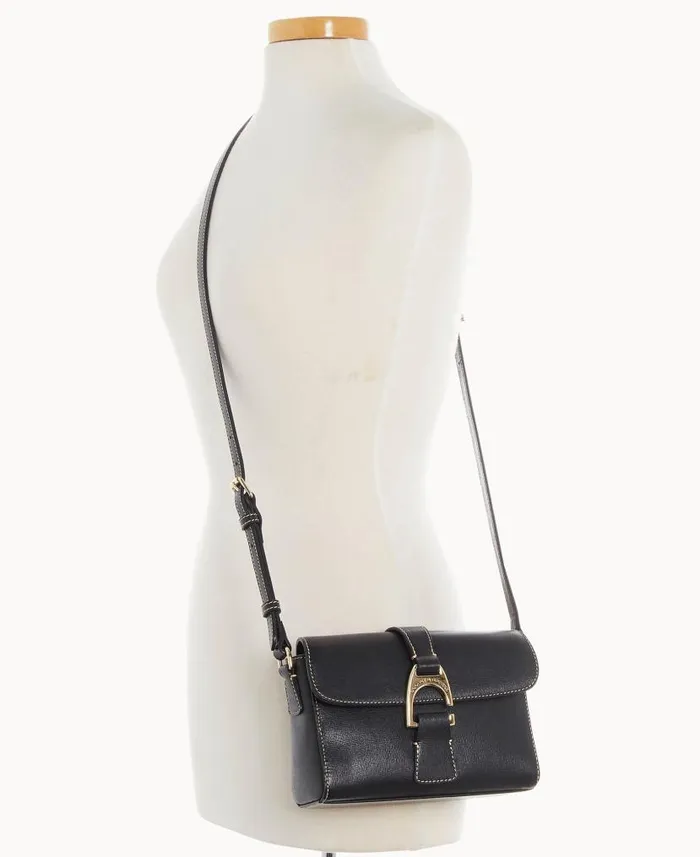Saffiano Kyra Crossbody Black Woman Dooney and Bourke Crossbodies Saffiano Kyra Crossbody Black Woman Dooney and Bourke Crossbodies
