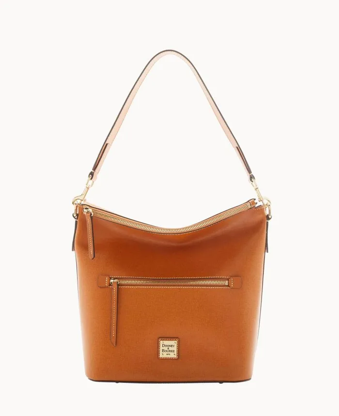 Saffiano Large Sac Natural Woman Dooney and Bourke Shoulder Bags