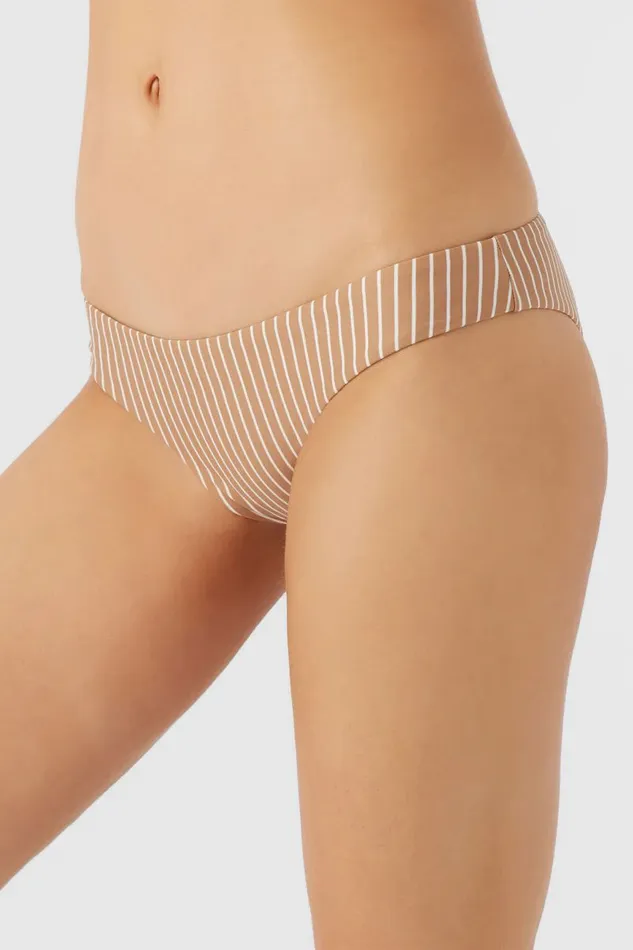 SALTWATER ESSENTIALS MATIRA HIPSTER CHEEKY BOTTOMS Tobacco Brown Women O039NEILL Swim