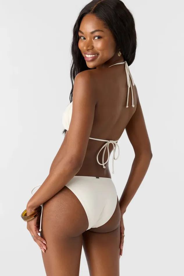 SALTWATER SOLIDS MARACAS TIE SIDE BOTTOMS Vanilla Women O039NEILL Collections