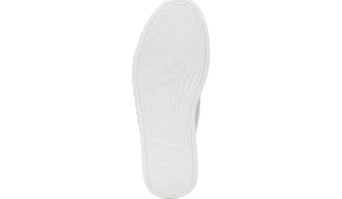 Sandals Women Franco Sarto Sarto Zoe Slide Sandal White Leather