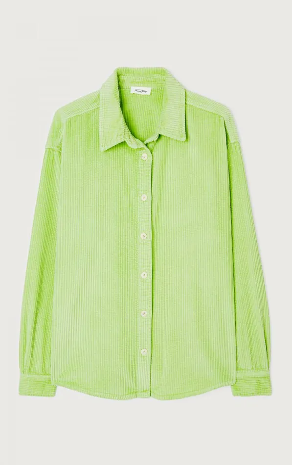 Shirt Padow Vintage Pistachio Women American Vintage Shirts Shirt Padow Vintage Pistachio Women American Vintage Shirts