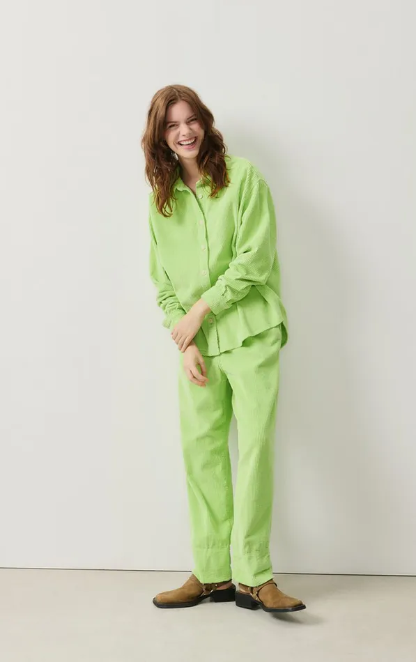 Shirt Padow Vintage Pistachio Women American Vintage Shirts Shirt Padow Vintage Pistachio Women American Vintage Shirts