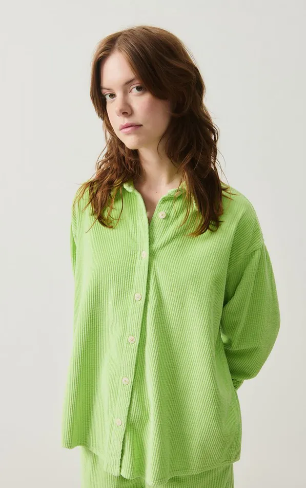 Shirt Padow Vintage Pistachio Women American Vintage Shirts Shirt Padow Vintage Pistachio Women American Vintage Shirts