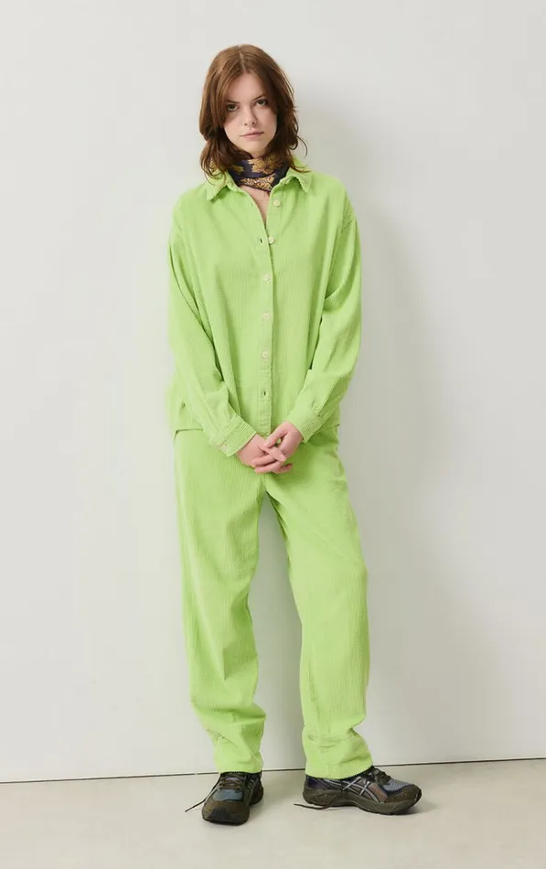 Shirt Padow Vintage Pistachio Women American Vintage Shirts Shirt Padow Vintage Pistachio Women American Vintage Shirts
