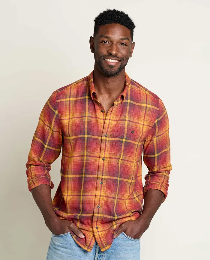 Shirts Men8217s Airsmyth Long Sleeve Shirt Cinnamon ToadandCo
