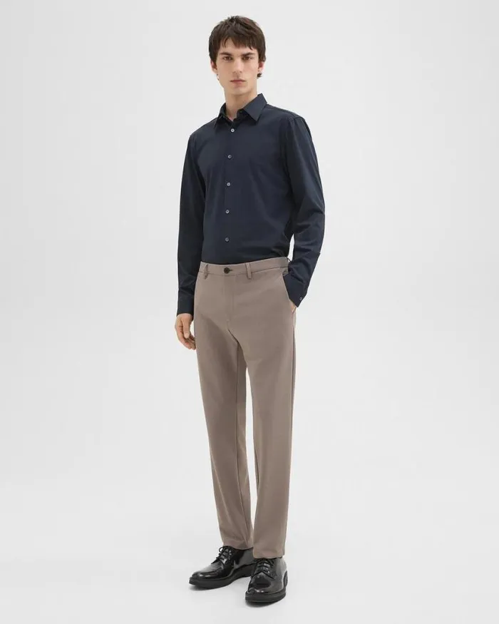 Shirts Men Theory Sylvain Shirt In Structure Knit Eclipse Shirts Men Theory Sylvain Shirt In Structure Knit Eclipse
