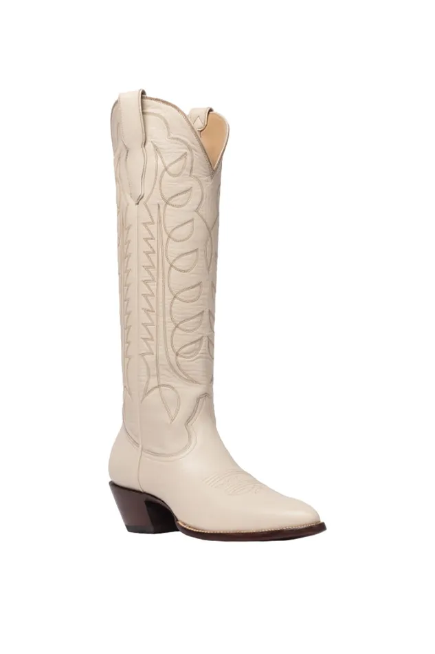 Shoes Women LoveShackFancy The Richmond Boot By City Boots Bone