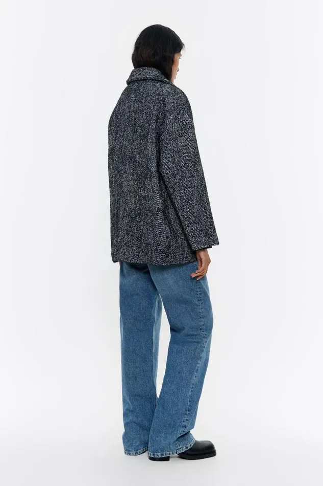 Short Black Tailored Jacket Black Women Bimba Y Lola Coats And Trench Coats Short Black Tailored Jacket Black Women Bimba Y Lola Coats And Trench Coats