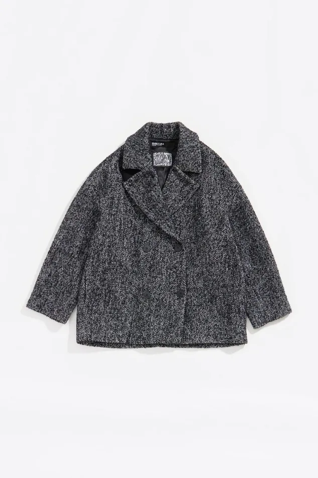 Short Black Tailored Jacket Black Women Bimba Y Lola Coats And Trench Coats Short Black Tailored Jacket Black Women Bimba Y Lola Coats And Trench Coats