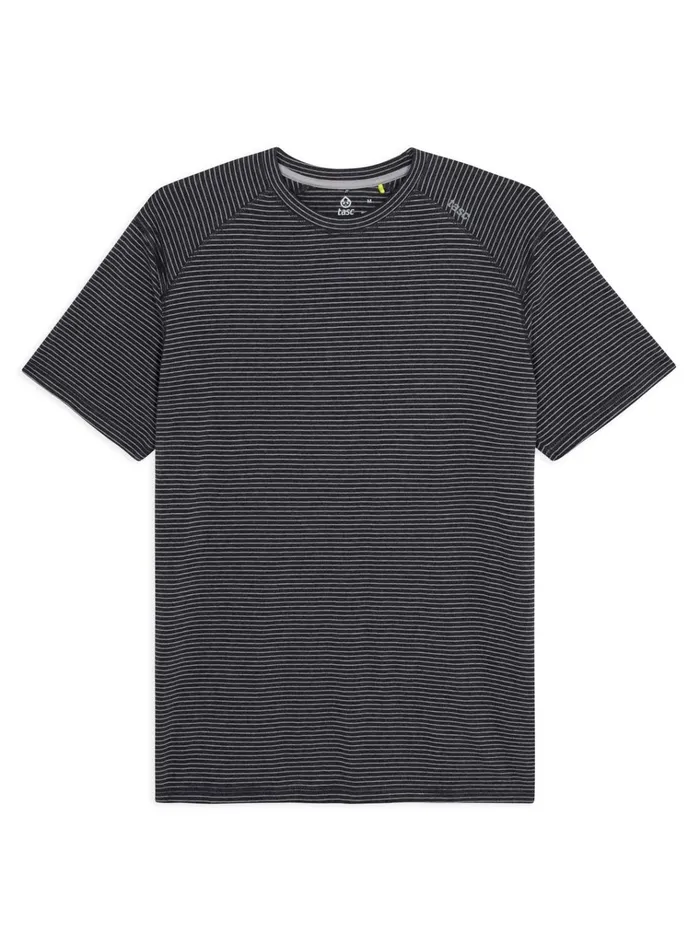 Short Sleeve TShirts Men Tasc Performance Carrollton Fitness TShirt 8211 Mini Stripe