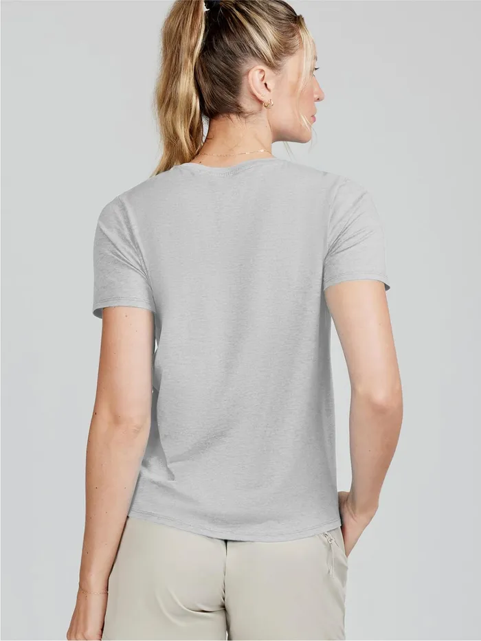 Short Sleeve TShirts Polos Women Tasc Performance Essential T Shirt 8211 LSU