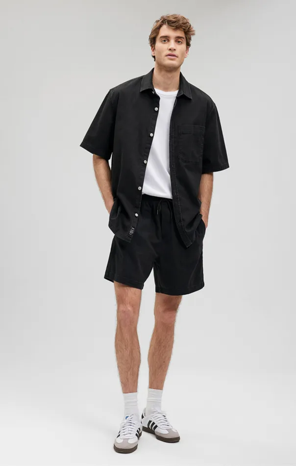 Shorts In Black Men Mavi Jeans Joggers